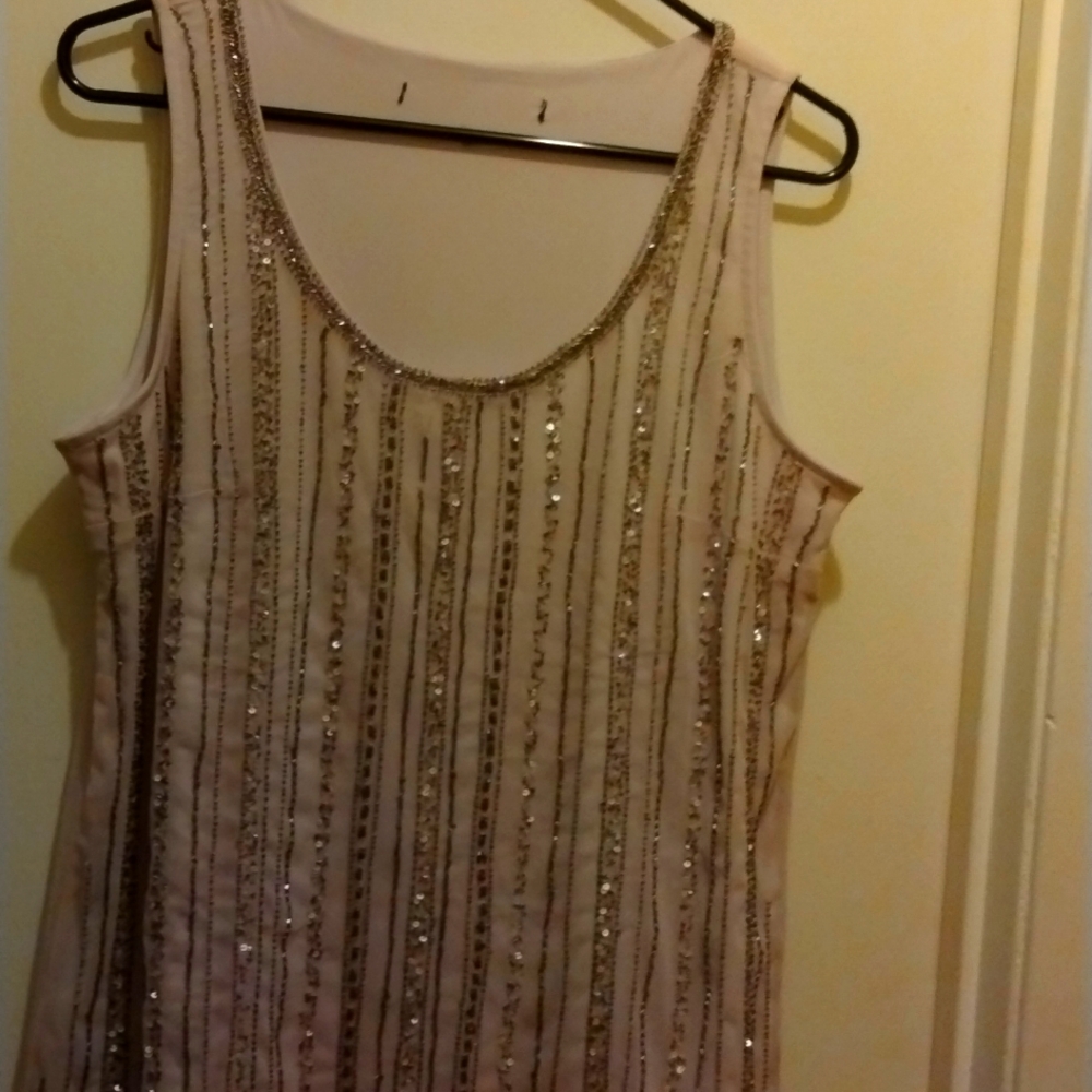 Beaded Tank Top